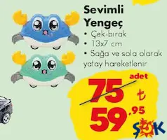 GOKİDY OYUNCAK SEVİMLİ YENGEÇ indirimli fiyat GOKİDY OYUNCAK SEVİMLİ YENGEÇ fiyat ve kampanya bilgisi